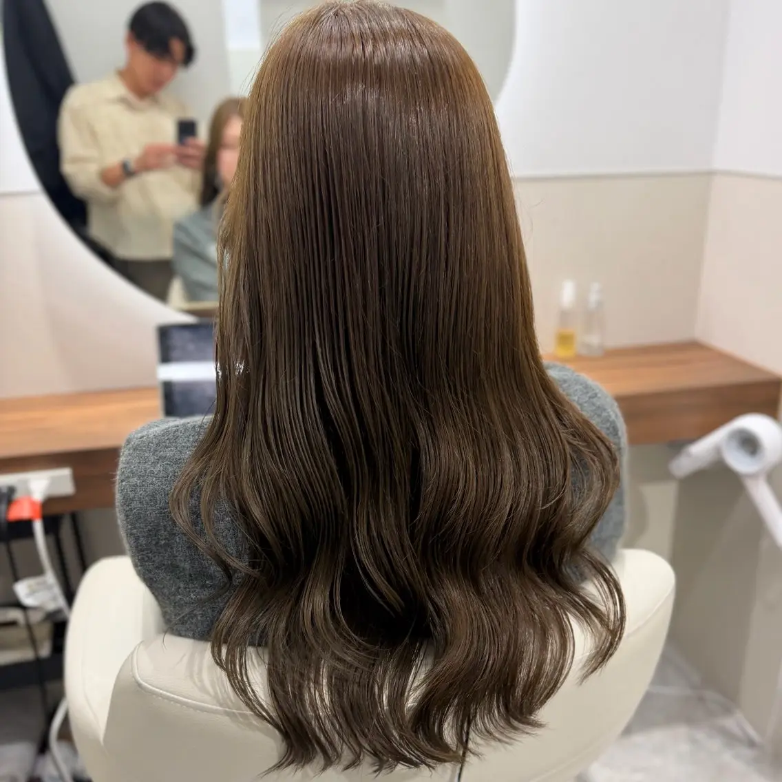 セミロング カラー カット ヘアカラー トリートメント 川崎のカラー職人🥣 kentaのヘアスタイル