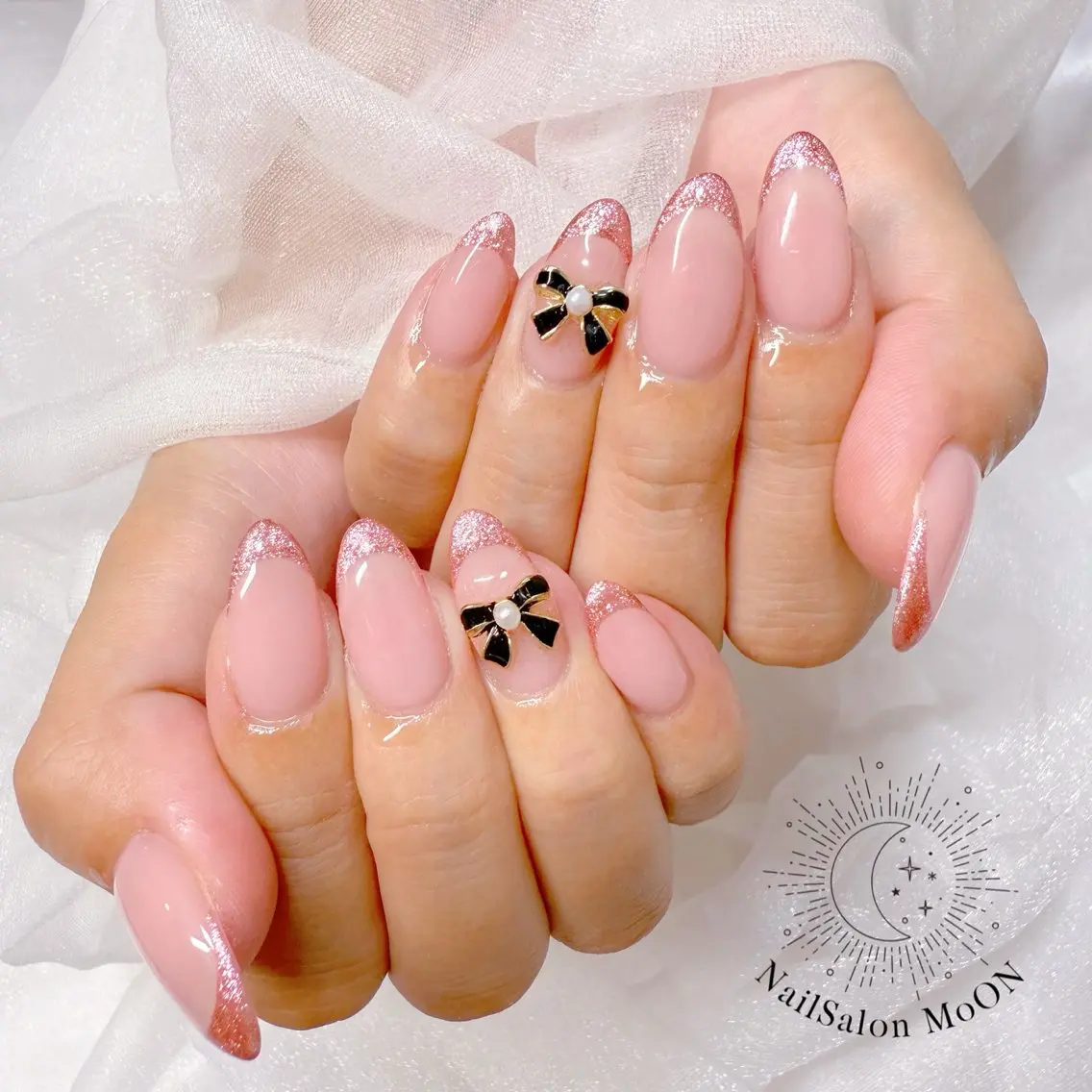 ネイル フレンチネイル ハンドネイル ハンドケア MoON...❤︎ MeGuのネイルデザイン