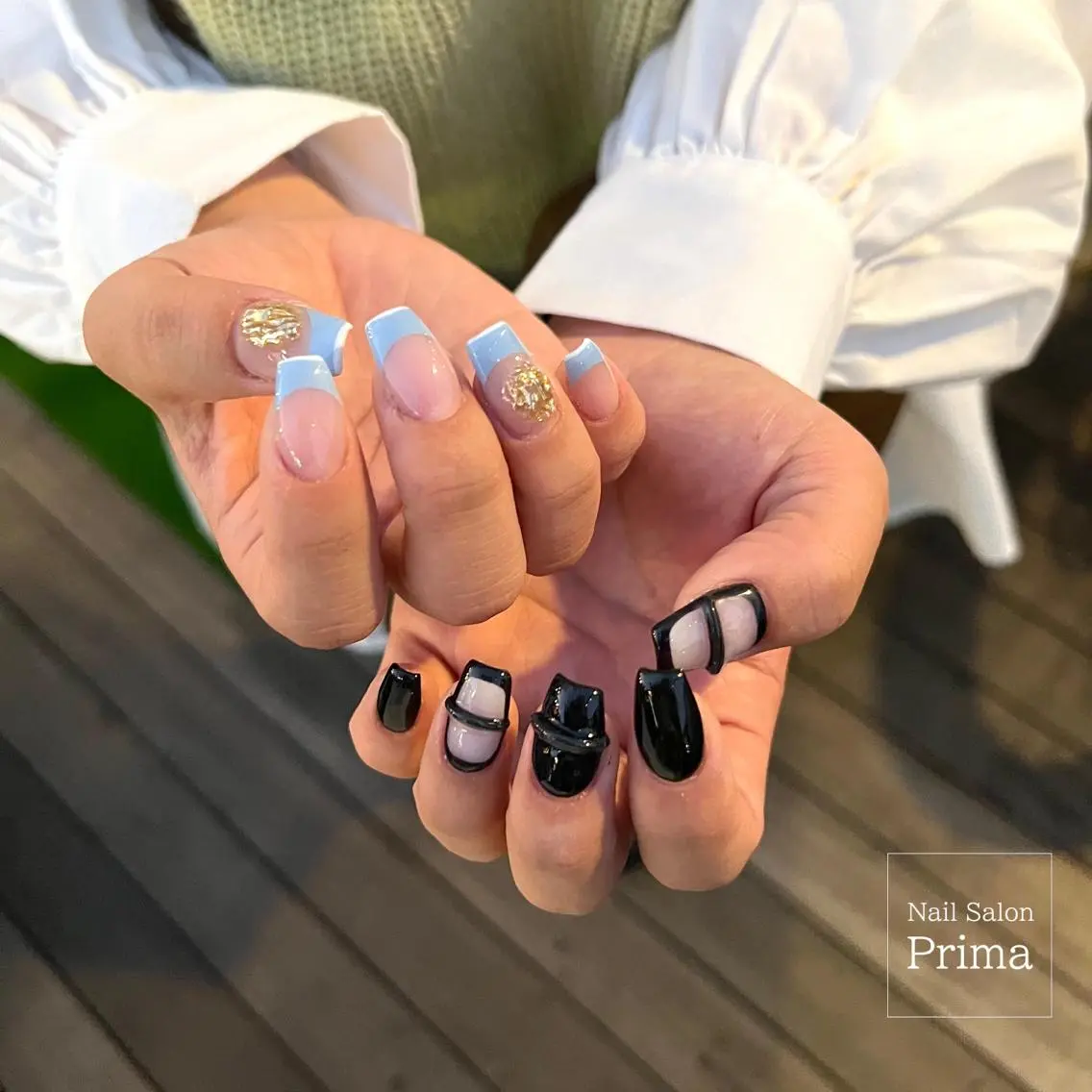 セミロング ネイル SalonPrima 西院Nail&Eyeのネイルデザイン