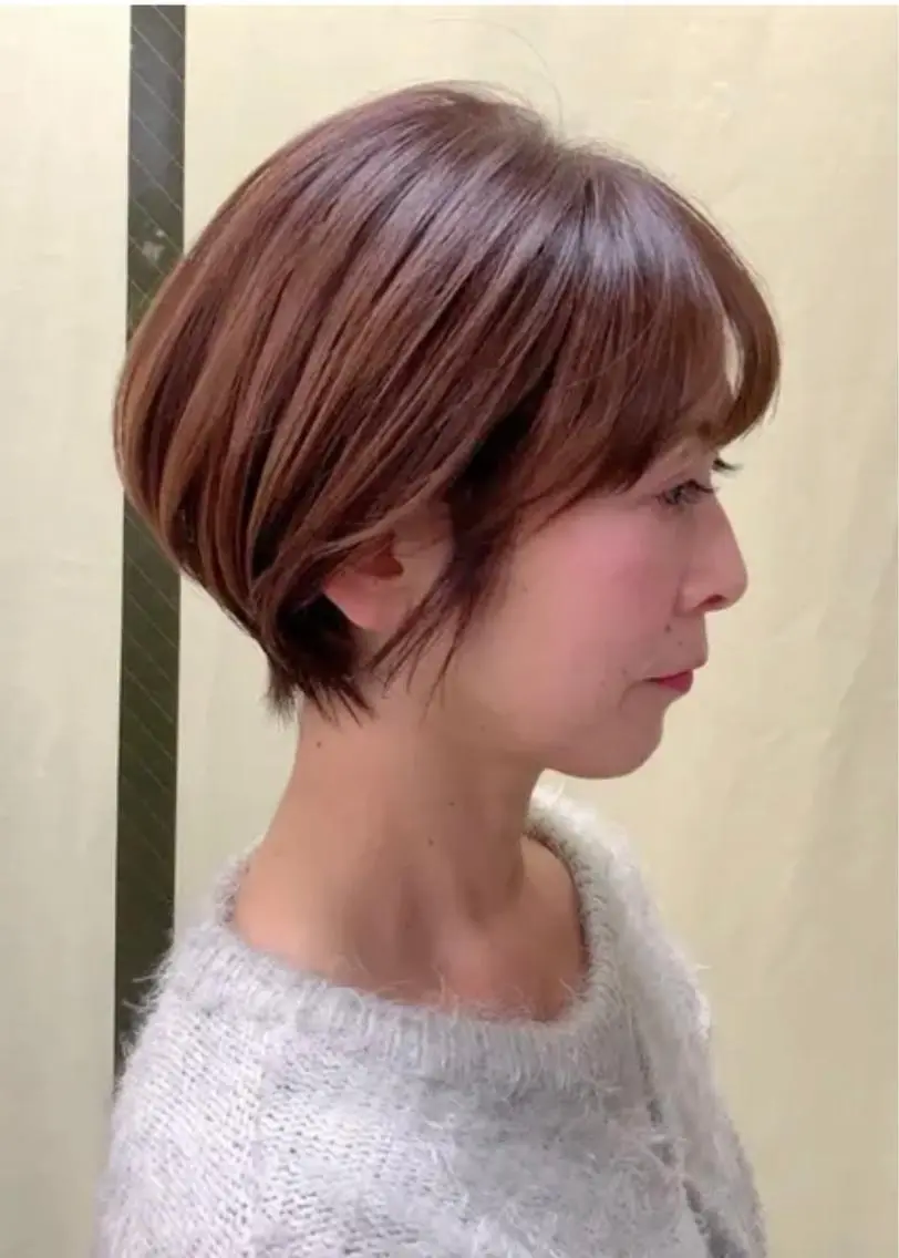 【50代以上】『カットが失敗された…💦何とかして欲しい』無料でお直し致します✨【女性限定】ショート・ショートボブ・ボブの写真