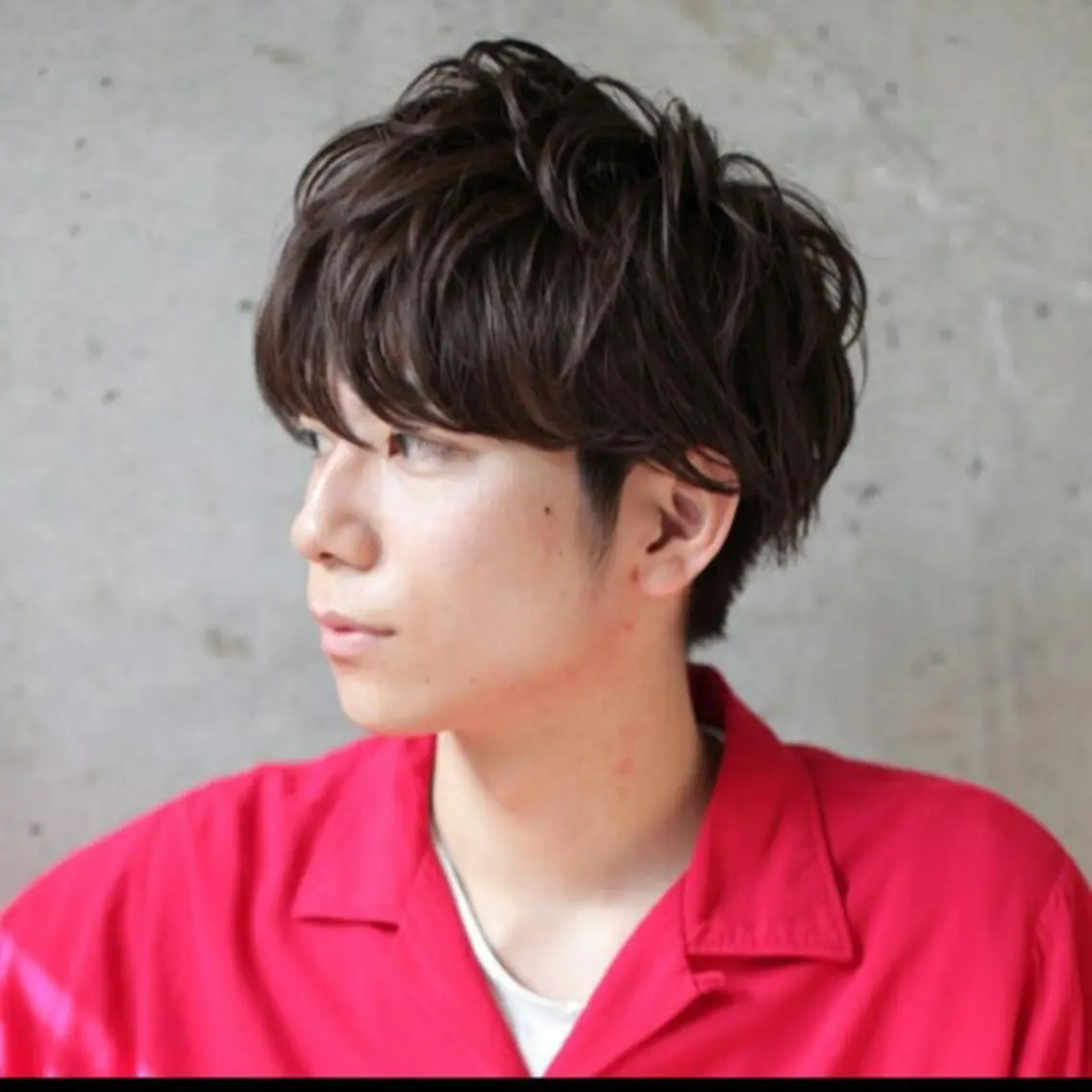 ショート パーマ カット パーマ 小田川 竜也のヘアスタイル