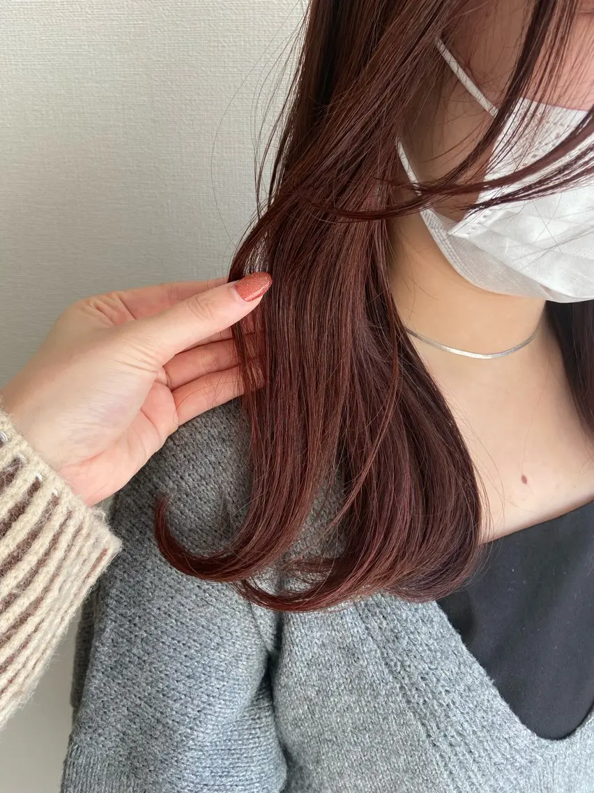 🧡カット＋インナーカラー【ブリーチ込み】＋トリートメントの写真