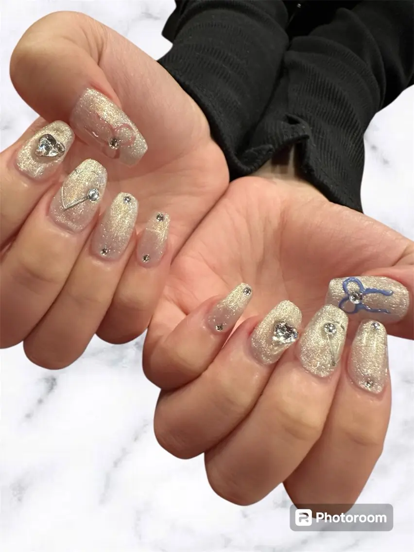 ネイル ハンドネイル Cherie🫧 🌿NAOMIのネイルデザイン