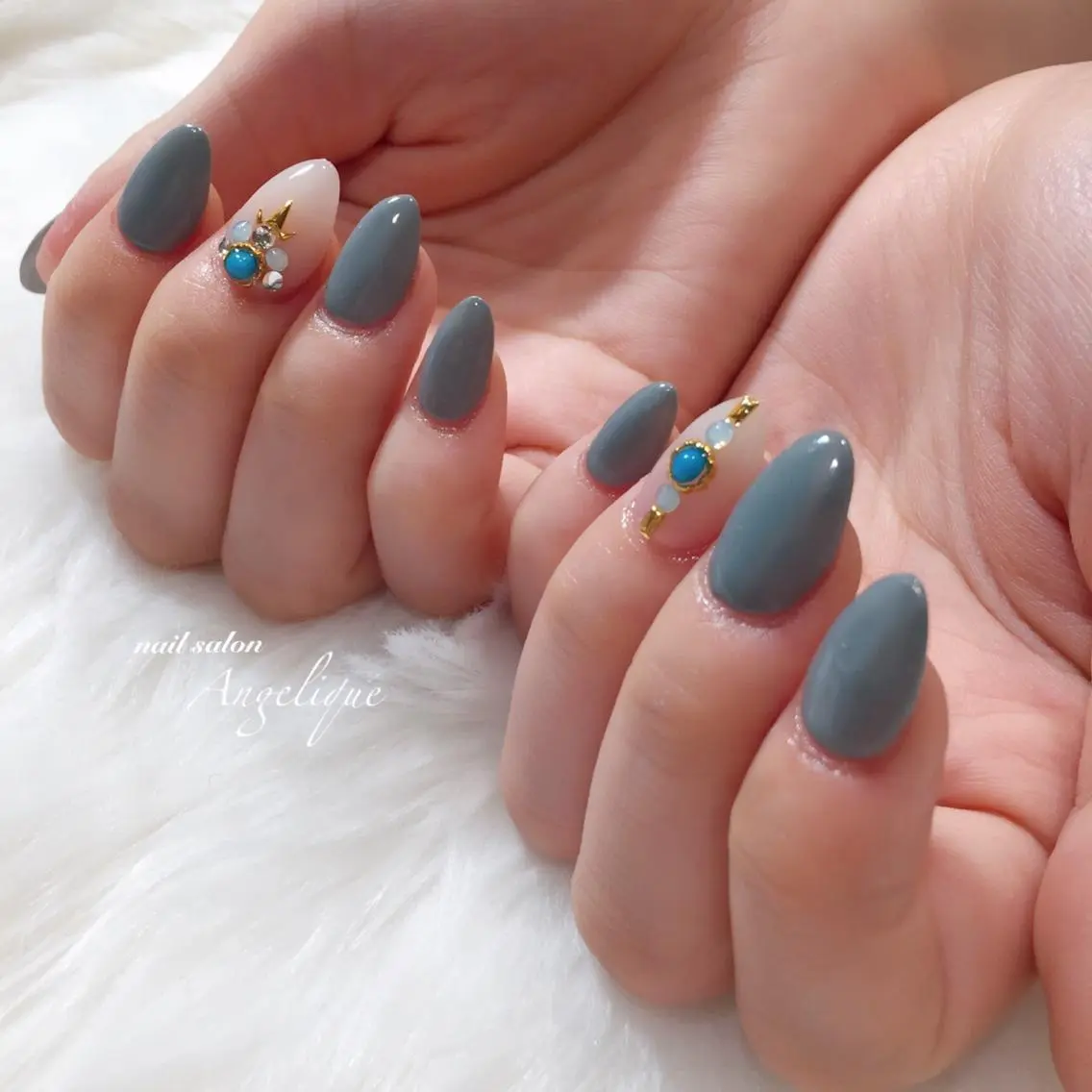 ネイル アートネイル カジュアル Nail salon Angeliqueのネイルデザイン