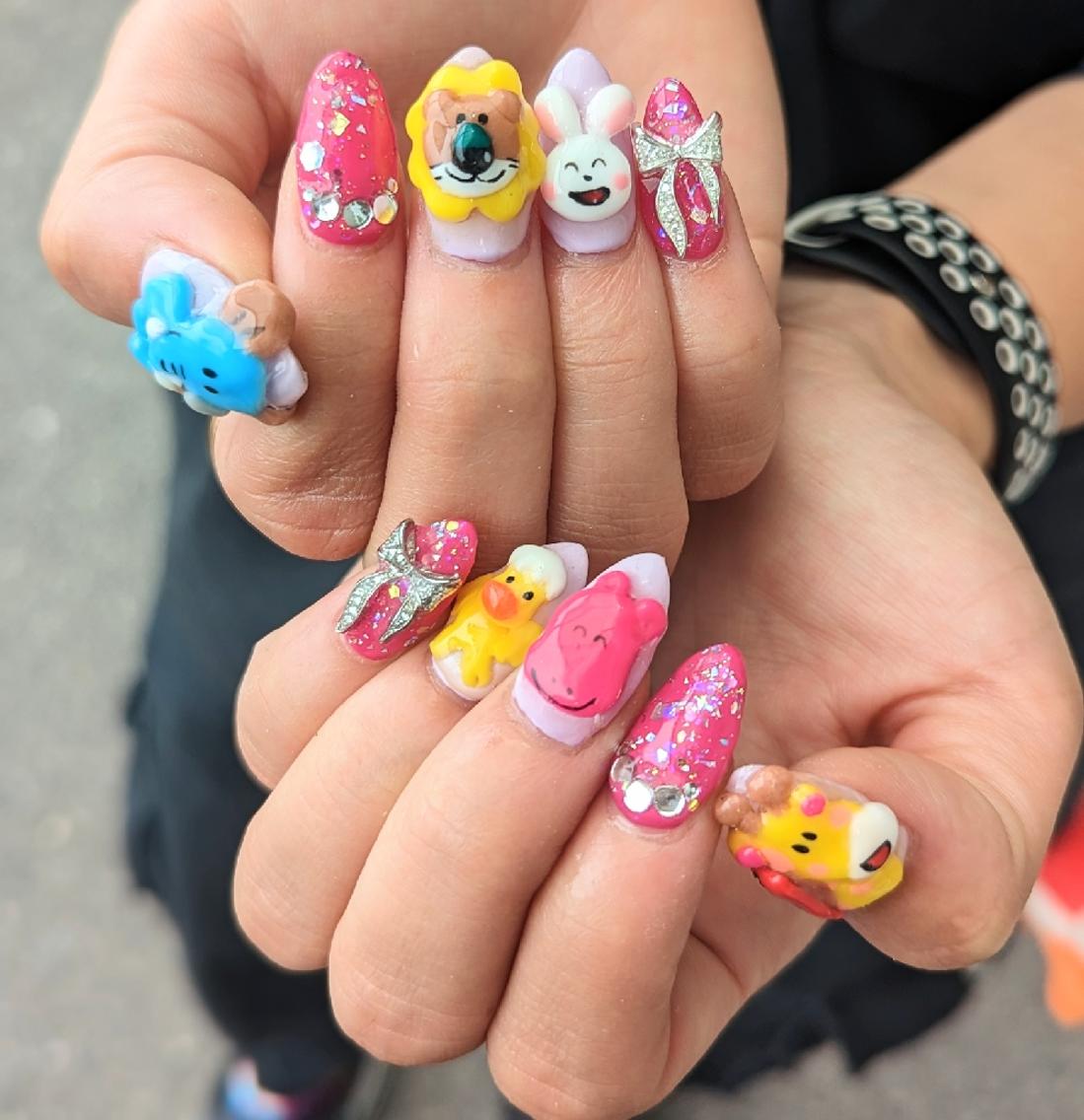 ネイル アートネイル ハンドネイル 推しネイル | 　aycnailのネイルデザイン