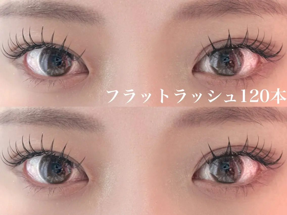 マツエク・マツパ キュート フラットラッシュ セクシー マツエク 𝐉𝐎𝐋𝐈 アイリスト ❤︎のマツエク・マツパデザイン