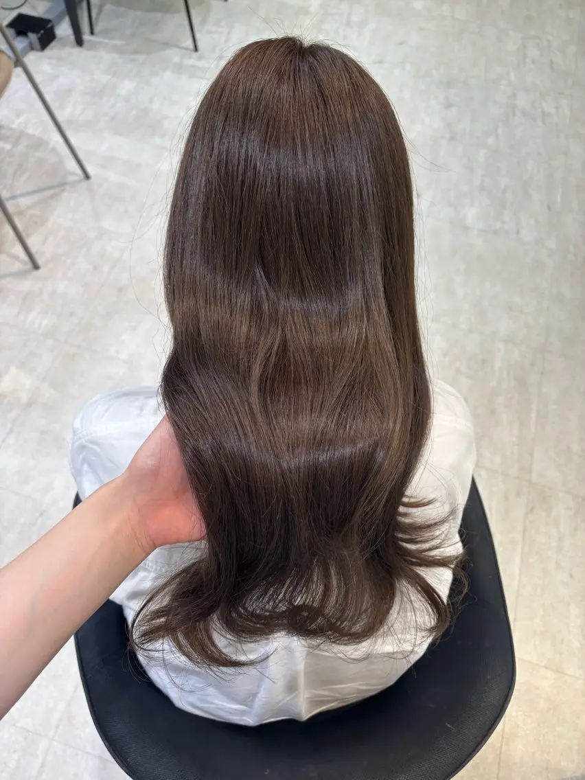 カラー 美髪/透明感カラー/ 渋谷/ゆうな🤍のヘアスタイル