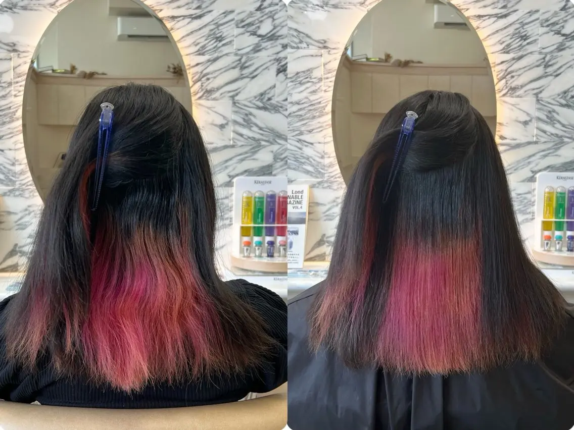 ゆうか ・髪質改善のヘアスタイル