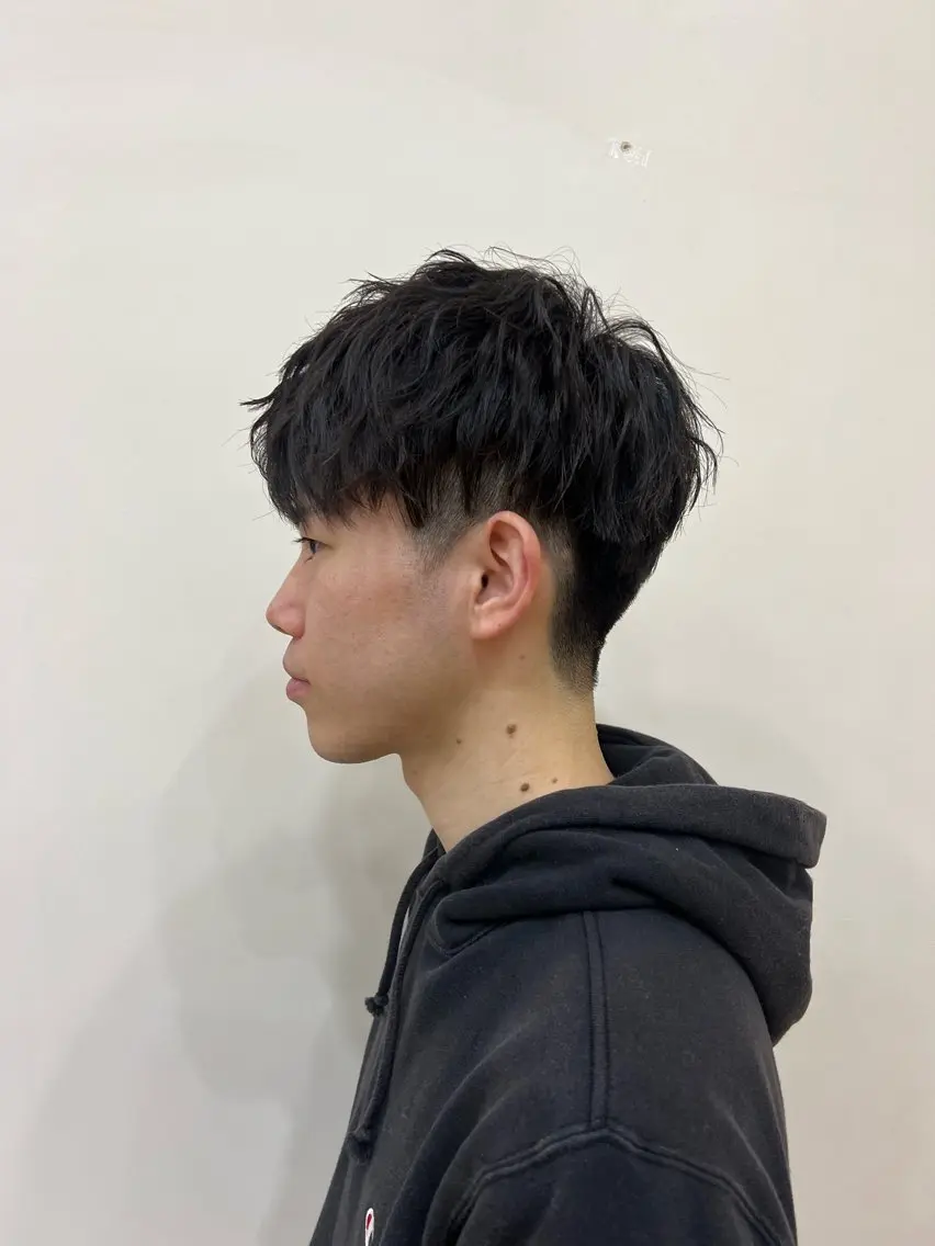 ショート メンズ メンズパーマ いまい しずかのヘアスタイル