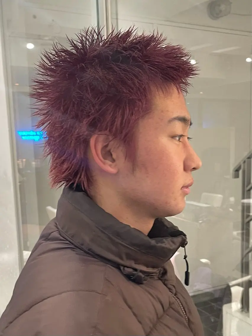 カラー メンズ カット ヘアカラー トリートメント メンズカット パーマ[佐橋]のヘアスタイル