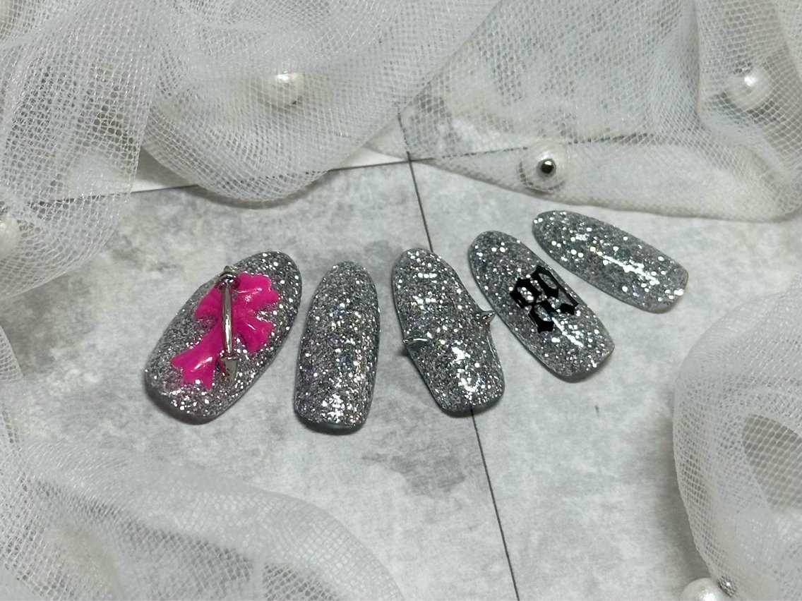 ネイル グリスター 💅のネイルデザイン
