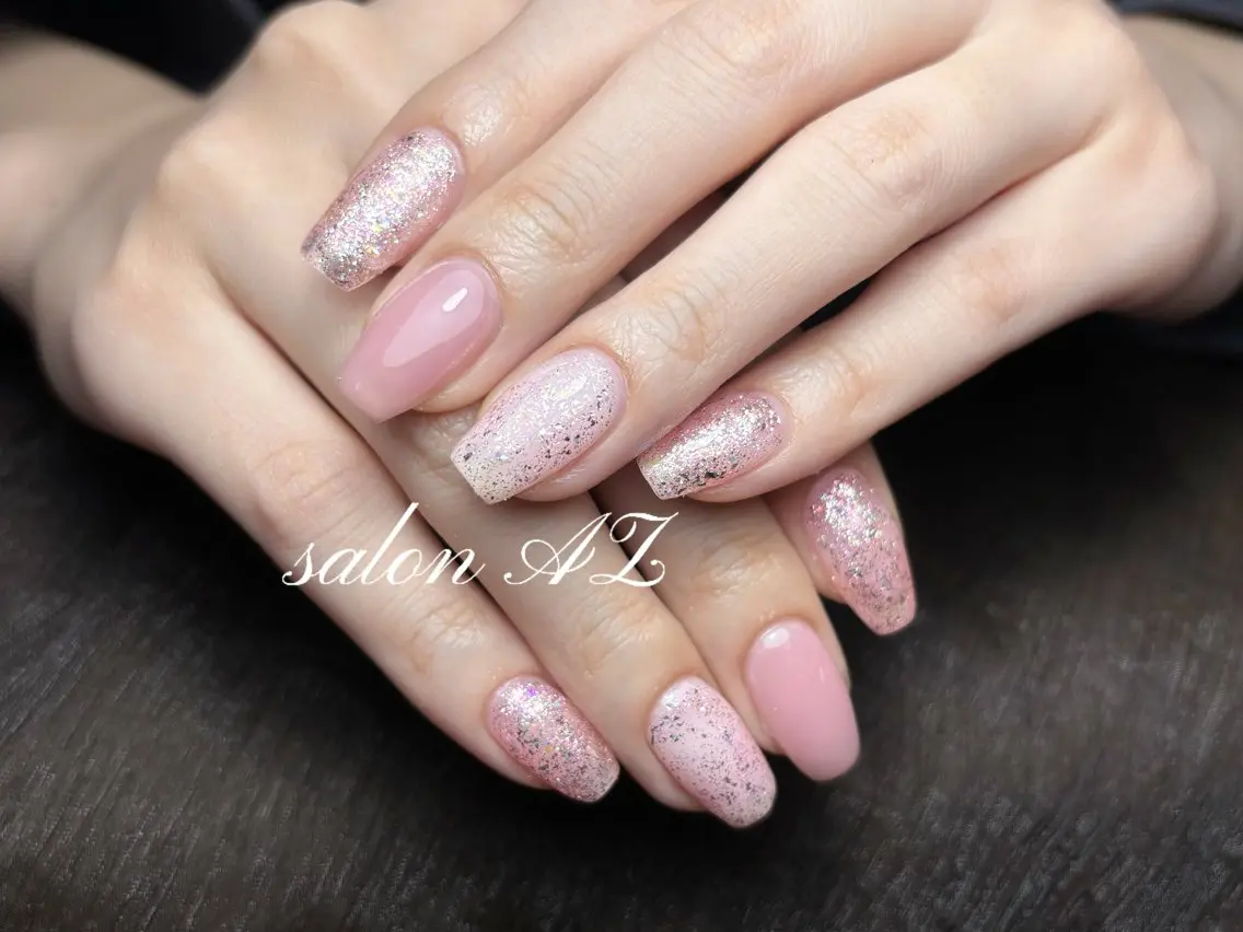 ネイル 長さ出し フットネイル フレンチネイル マグネットネイル ニュアンスネイル ハンドネイル salon AZのネイルデザイン