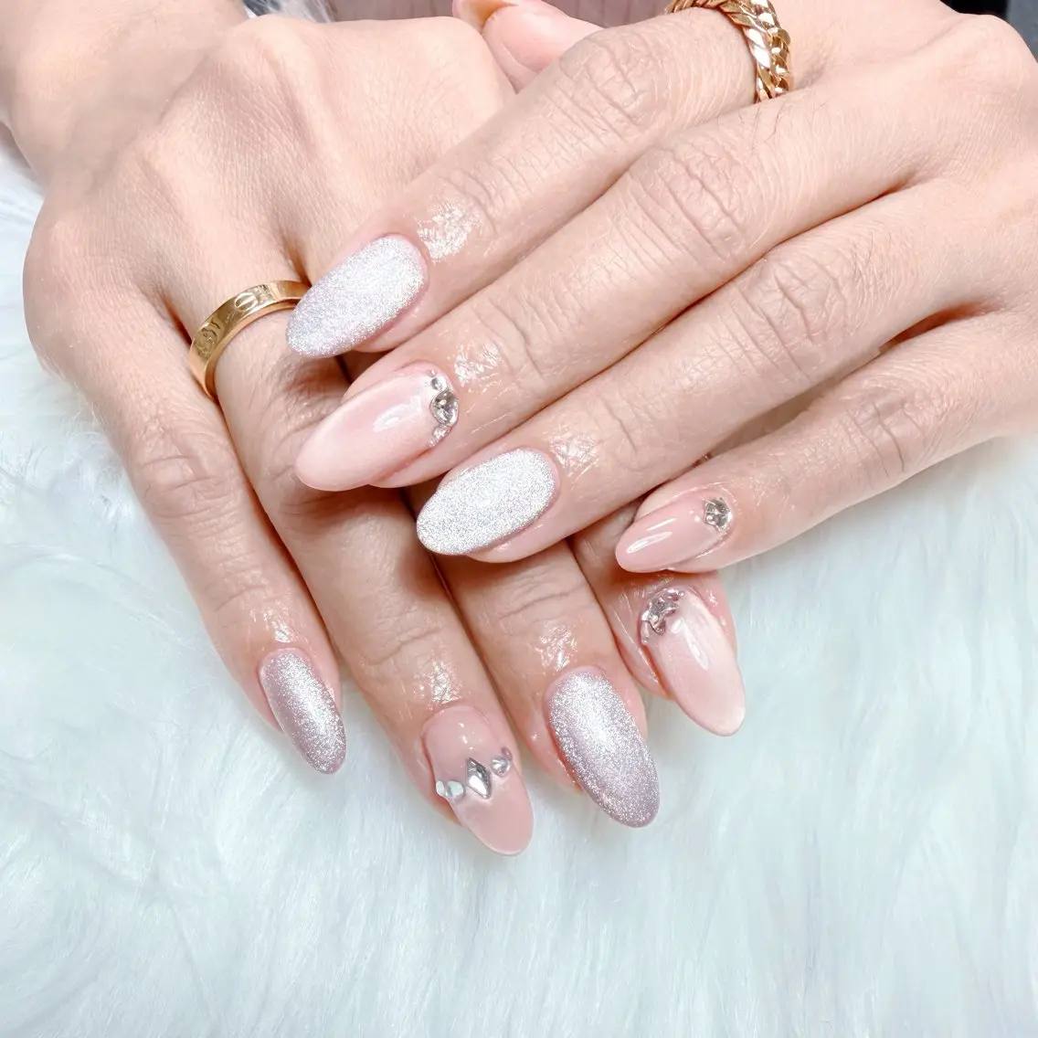 ネイル アートネイル 成人式 ジェルネイル ニュアンスネイル ネイルチップ Kora Nailのネイルデザイン