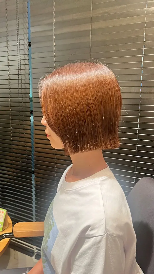 ショート 田中 美月のヘアスタイル