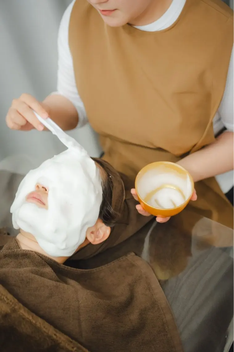 【🍂学割U24/3000円】エステ初心者さん歓迎🧸 エステ専売水素ジェル使用★古い角質オフでつるん肌 🫧の写真