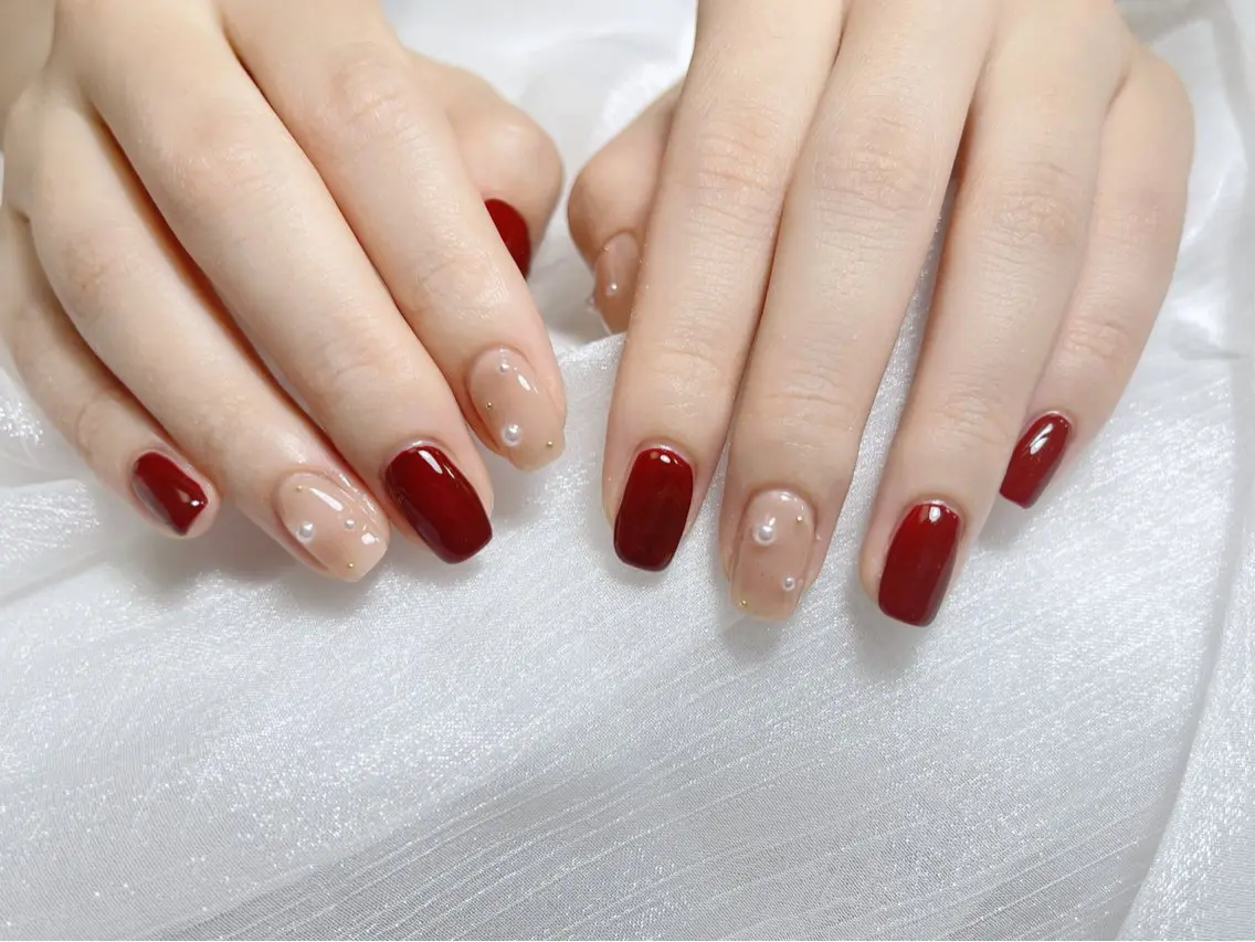 ネイル ハンドネイル 🎀ネイルサロン エクラYUI🎀のネイルデザイン