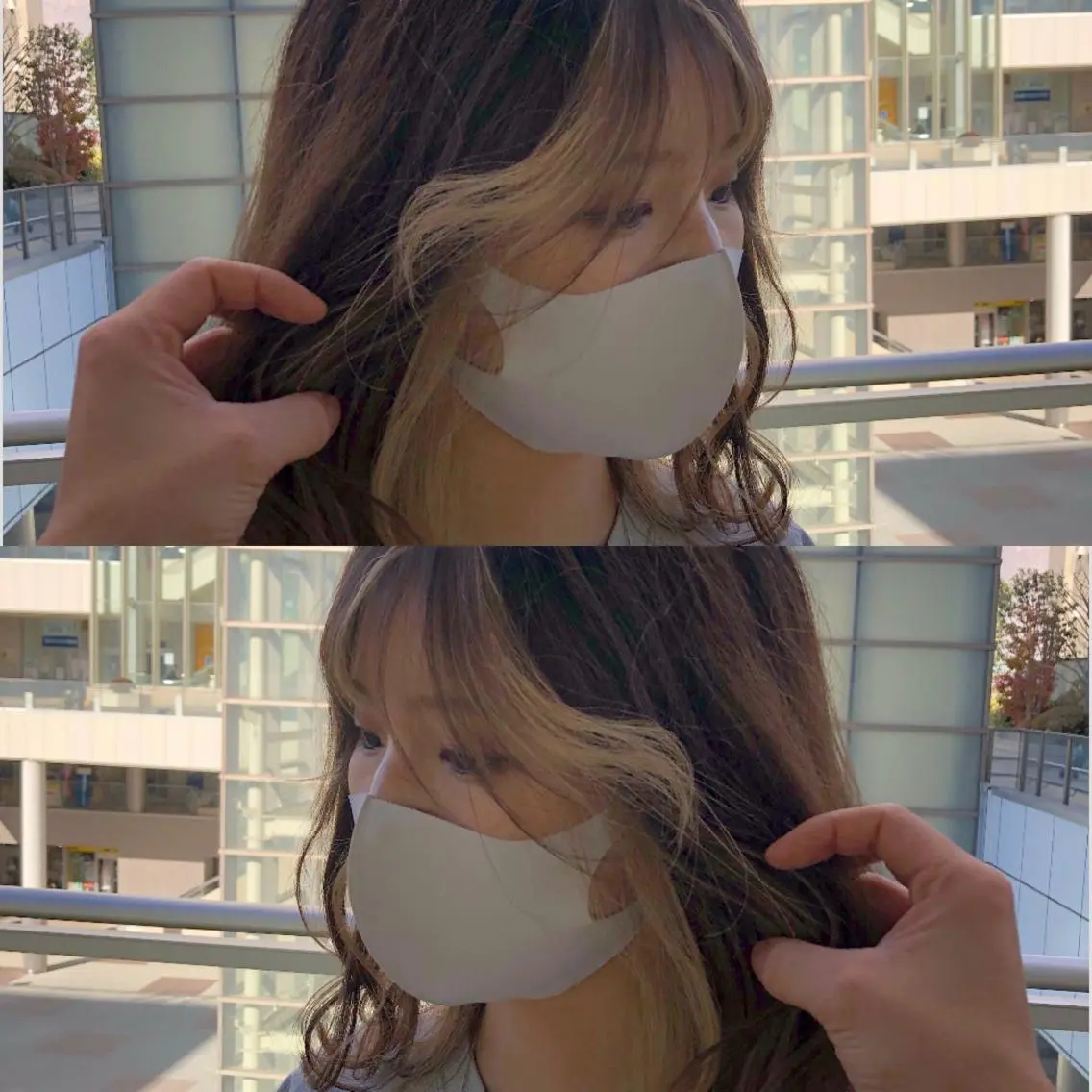 ロング カラー ヘアアレンジ 美容室sand 横浜のヘアスタイル