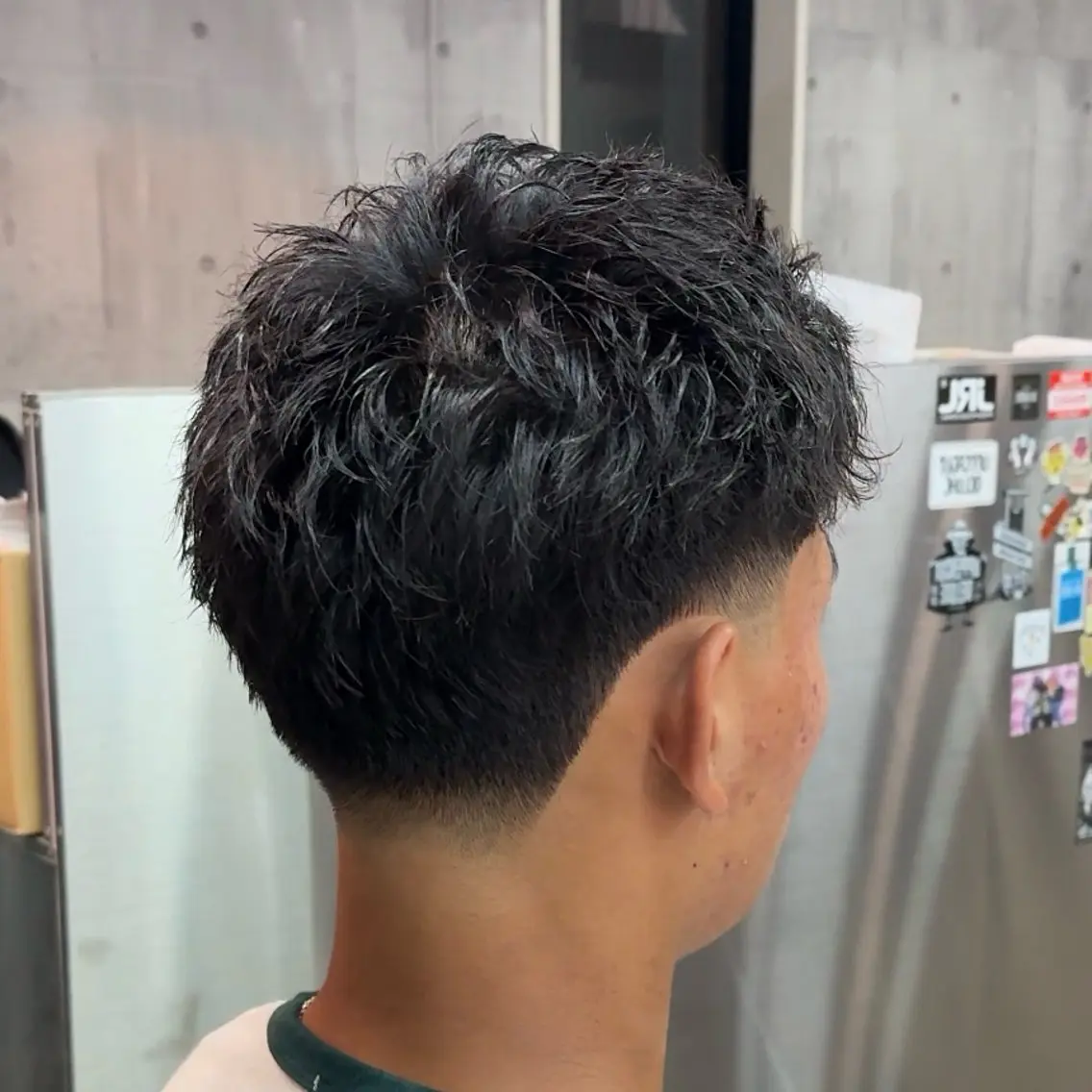 ショート パーマ ヘアアレンジ メンズ MENIN メンズ サロン 望月 涼太のヘアスタイル