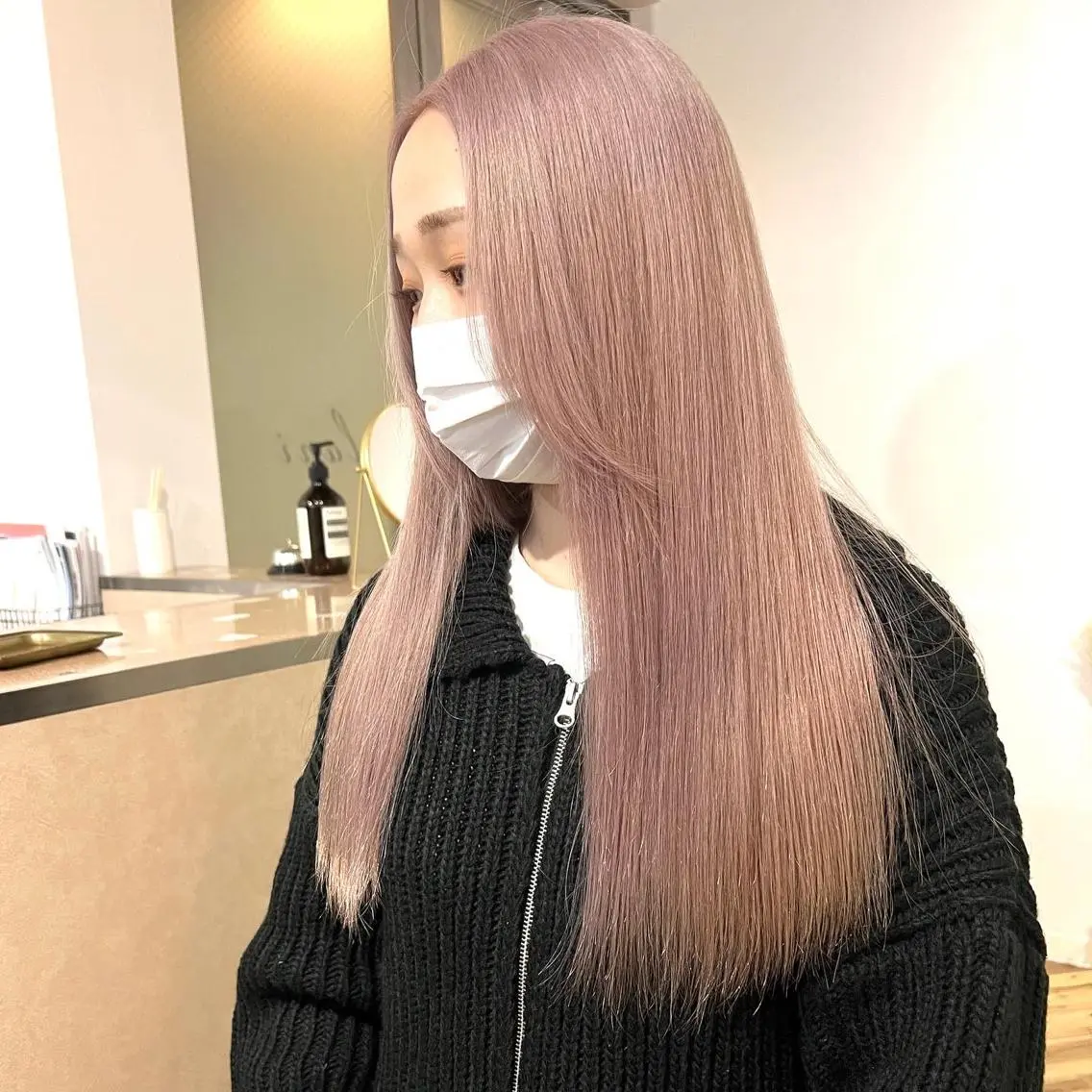 ロング カラー バレイヤージュ ブリーチ ケアブリーチ ハイライトカラー インナーカラー lani ブリーチ /ダブルカラーのヘアスタイル