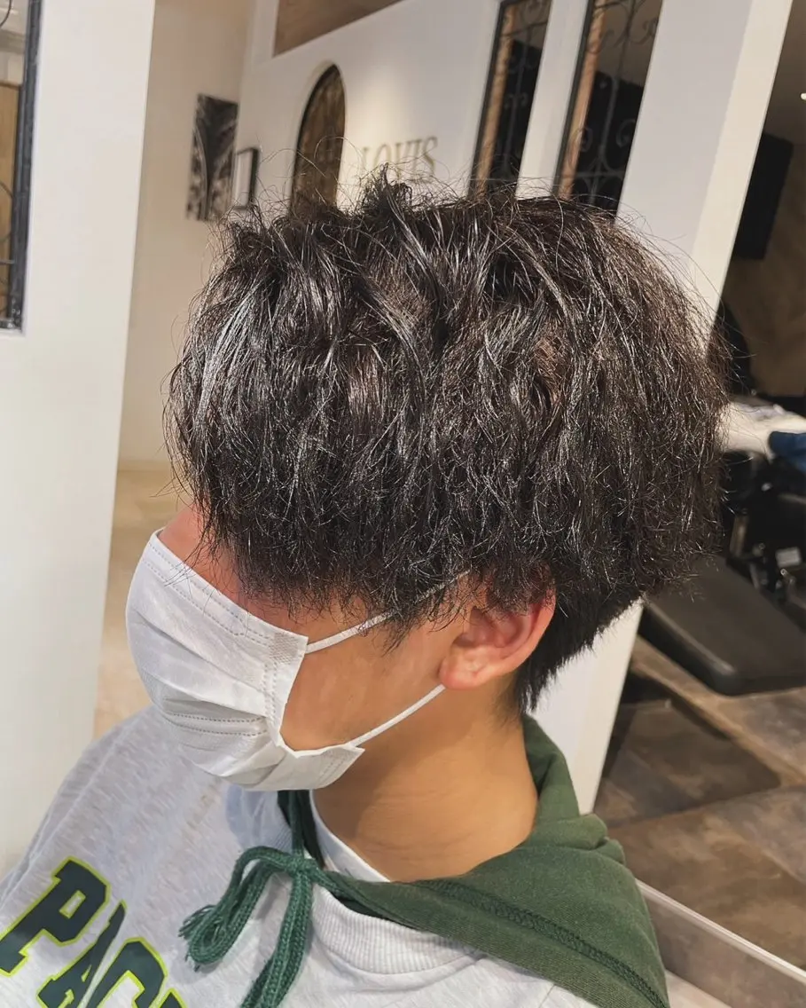 メンズ カット 縮毛矯正 直毛改善特化美容師/ 大森雄貴のヘアスタイル