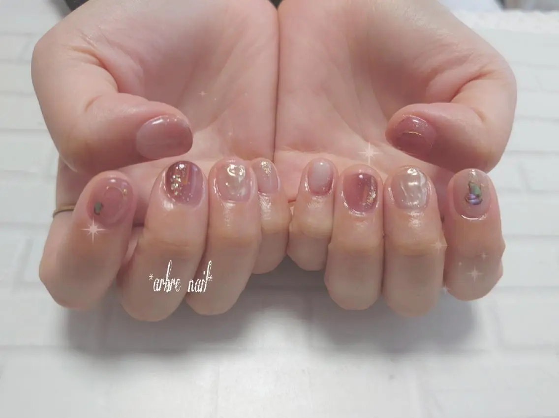 ネイル ✯.。 arbre nail 。✯.のネイルデザイン