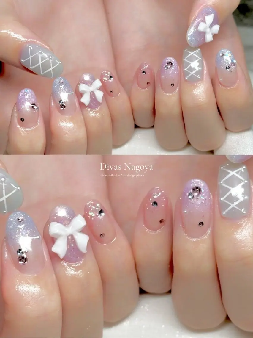 ネイル アートネイル 韓国ネイル マットネイル ミラーネイル ニュアンスネイル 🎀 D.d _nailのネイルデザイン