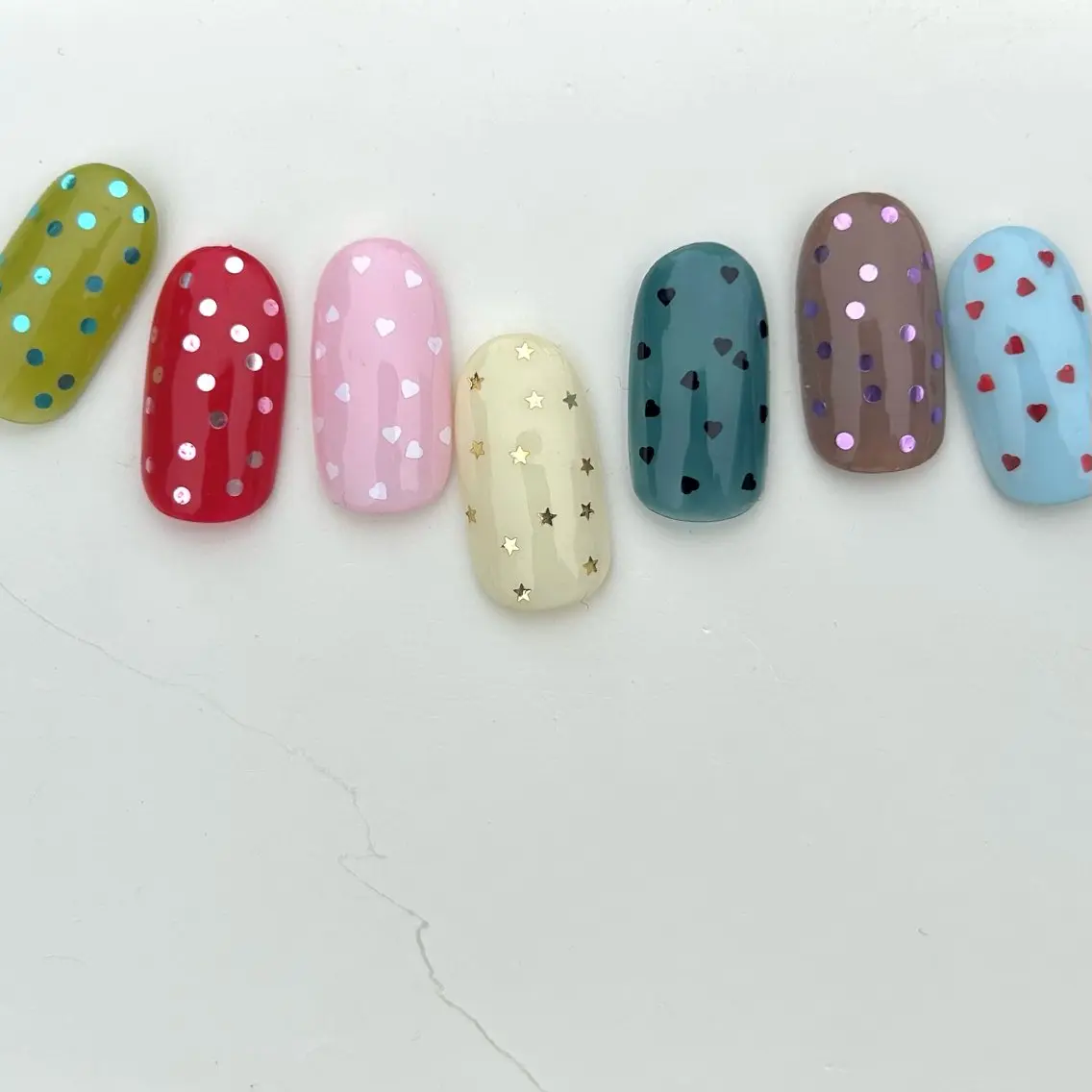 4.5月限定🌸🎏【ハンド💅🏻✨/ミニホログラム2本】お好きなホログラムお選びいただけます♪(オフ込み)の写真