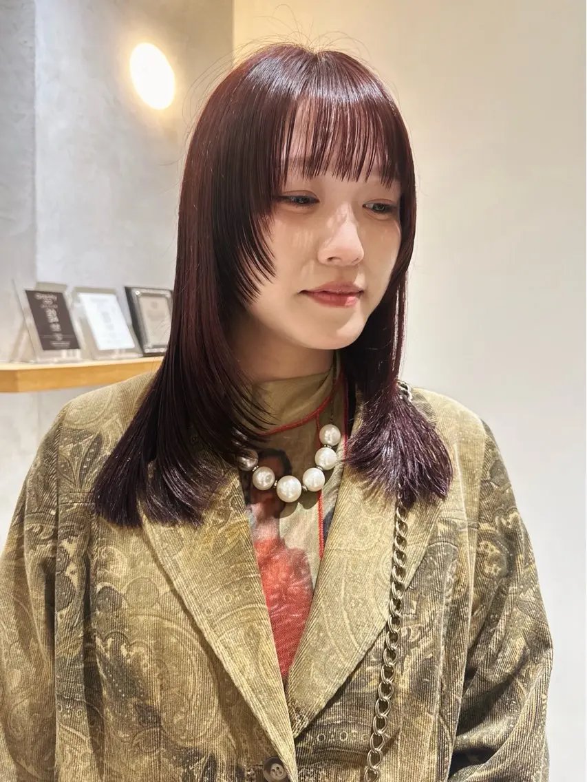 顔周りレイヤー＋aujuaトリートメントの写真