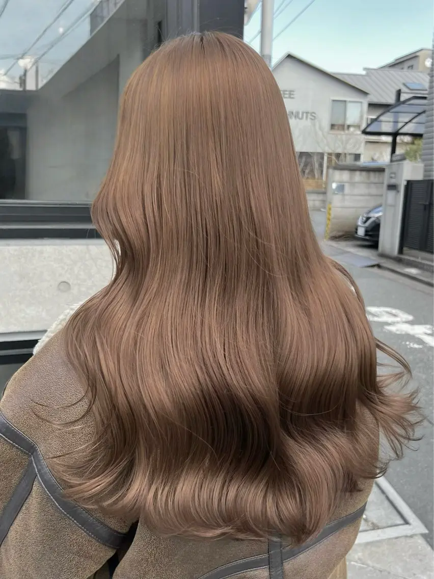 ロング ヘアカラー トリートメント 【表参道】レイヤー/ 透明感/Wcolorのヘアスタイル