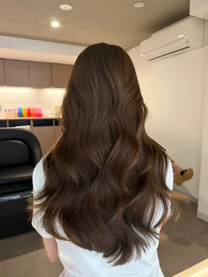 ミディアム カラー ベージュカラー ブリーチ ブラウンカラー ケアブリーチ カシス カット ヘアカラー トリートメント 🎀韓国ヘア× 透明感カラー🎀正源のヘアスタイル