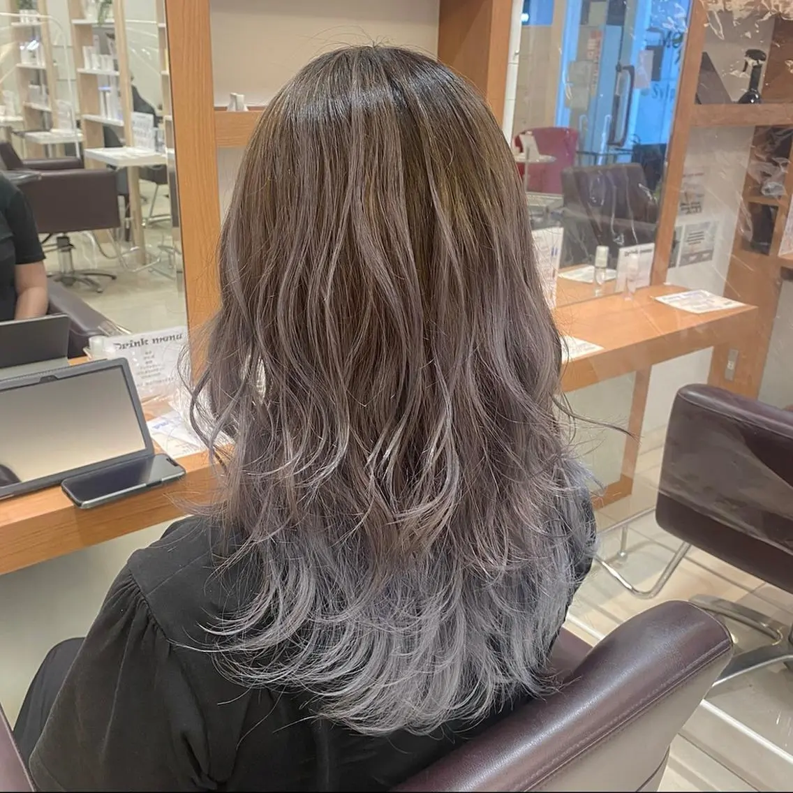 セミロング カラー ヘアカラー 【カラー指名No1✨ 】HIBIKI国分寺のヘアスタイル