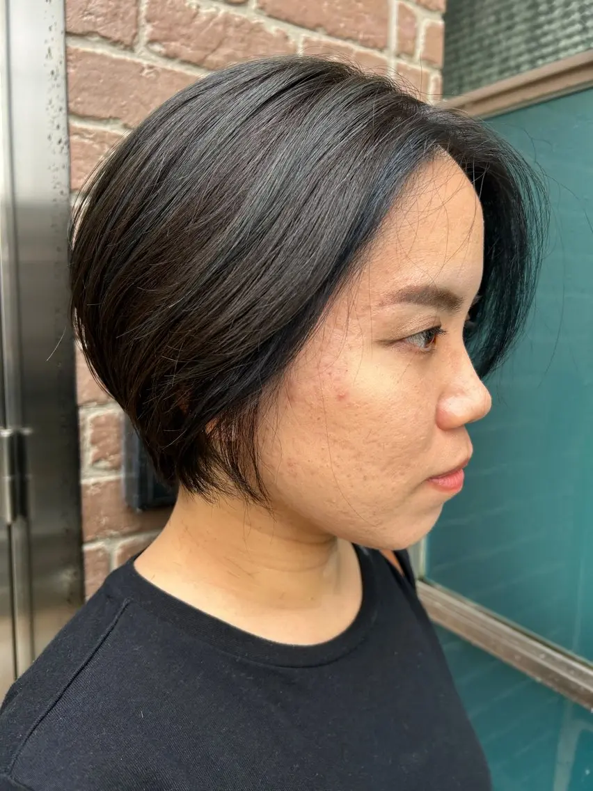 ショート カラー カット ヘアカラー トリートメント ヘッドスパ ヘアセット 久木原 ゆりのヘアスタイル