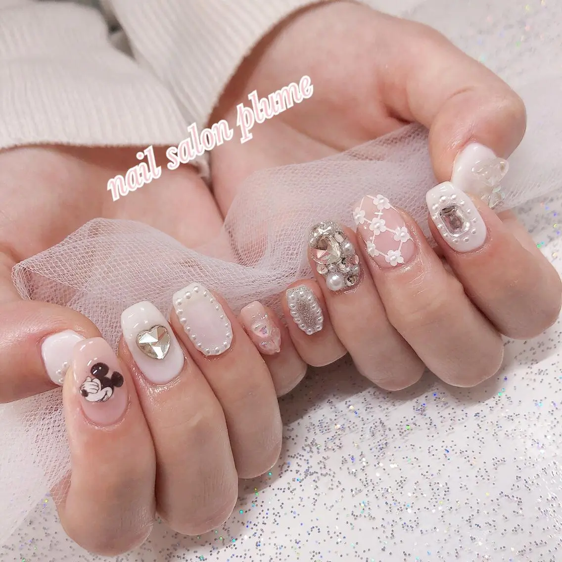 ネイル ハンドネイル plume nail ☆韓国ネイルのネイルデザイン