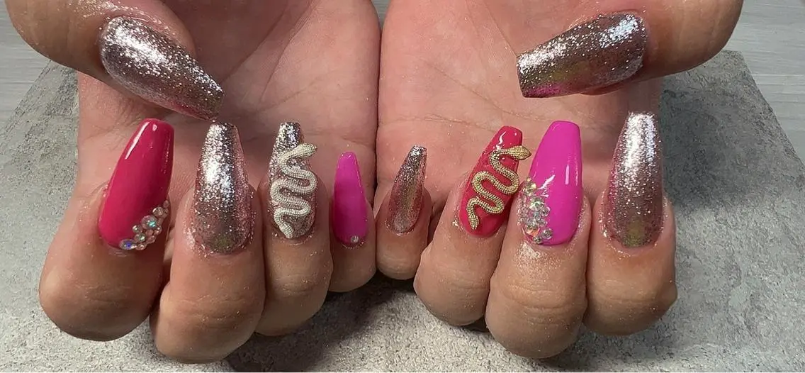 ネイル ピンク Mimi Nailのネイルデザイン