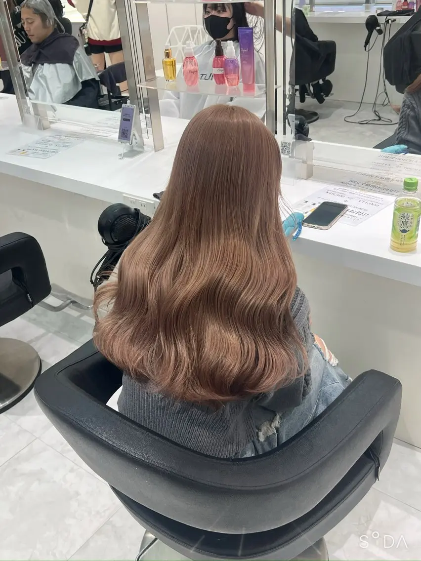 カラー ヘアカラー トリートメント 🩶透明感ダブル カラー🩶 maoのヘアスタイル