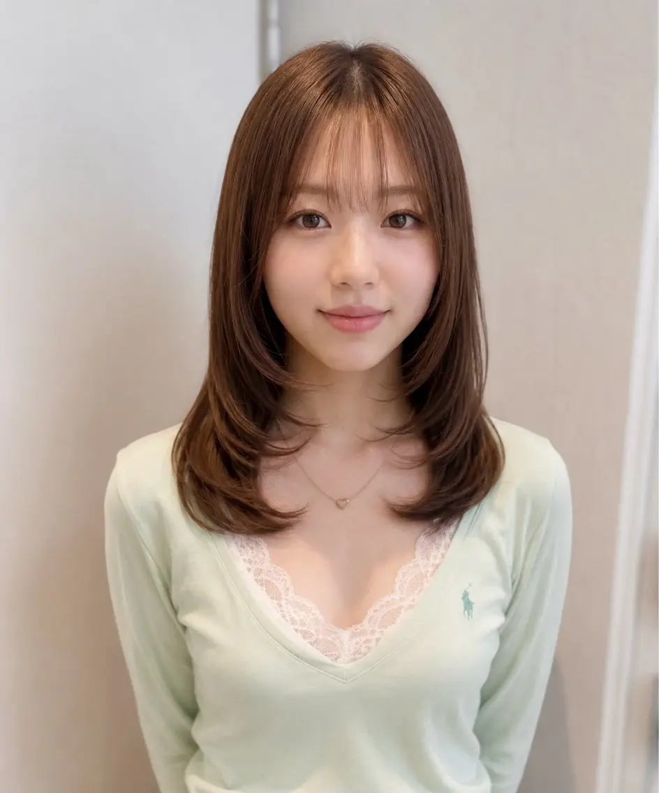 ミディアム カット トリートメント 🎀asumi🍓 モデル様募集中🎀のヘアスタイル