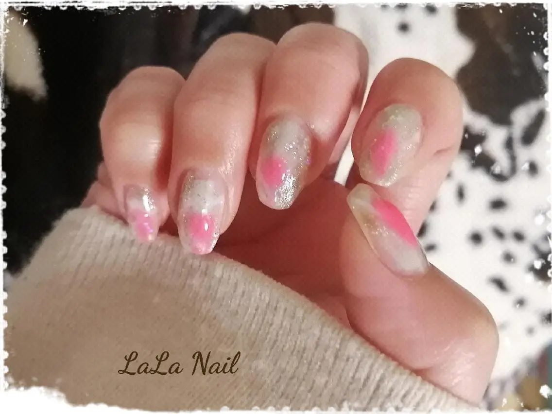 ネイル アートネイル クリアネイル マグネットネイル ニュアンスネイル ぷっくりネイル LaLa Nailのネイルデザイン