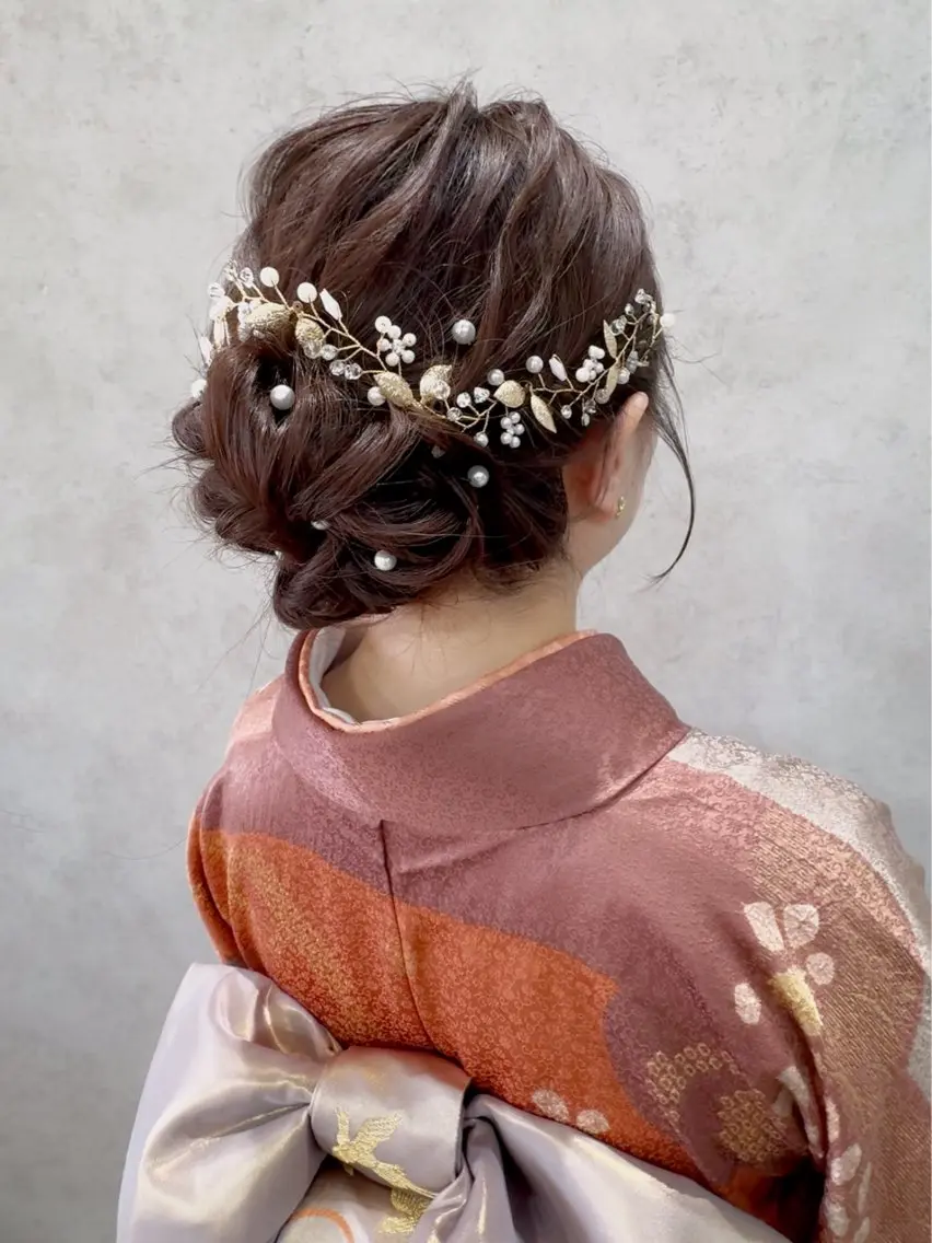 ヘアアレンジ 着付け NEW Open✨ 髪質改善Manamiのヘアスタイル