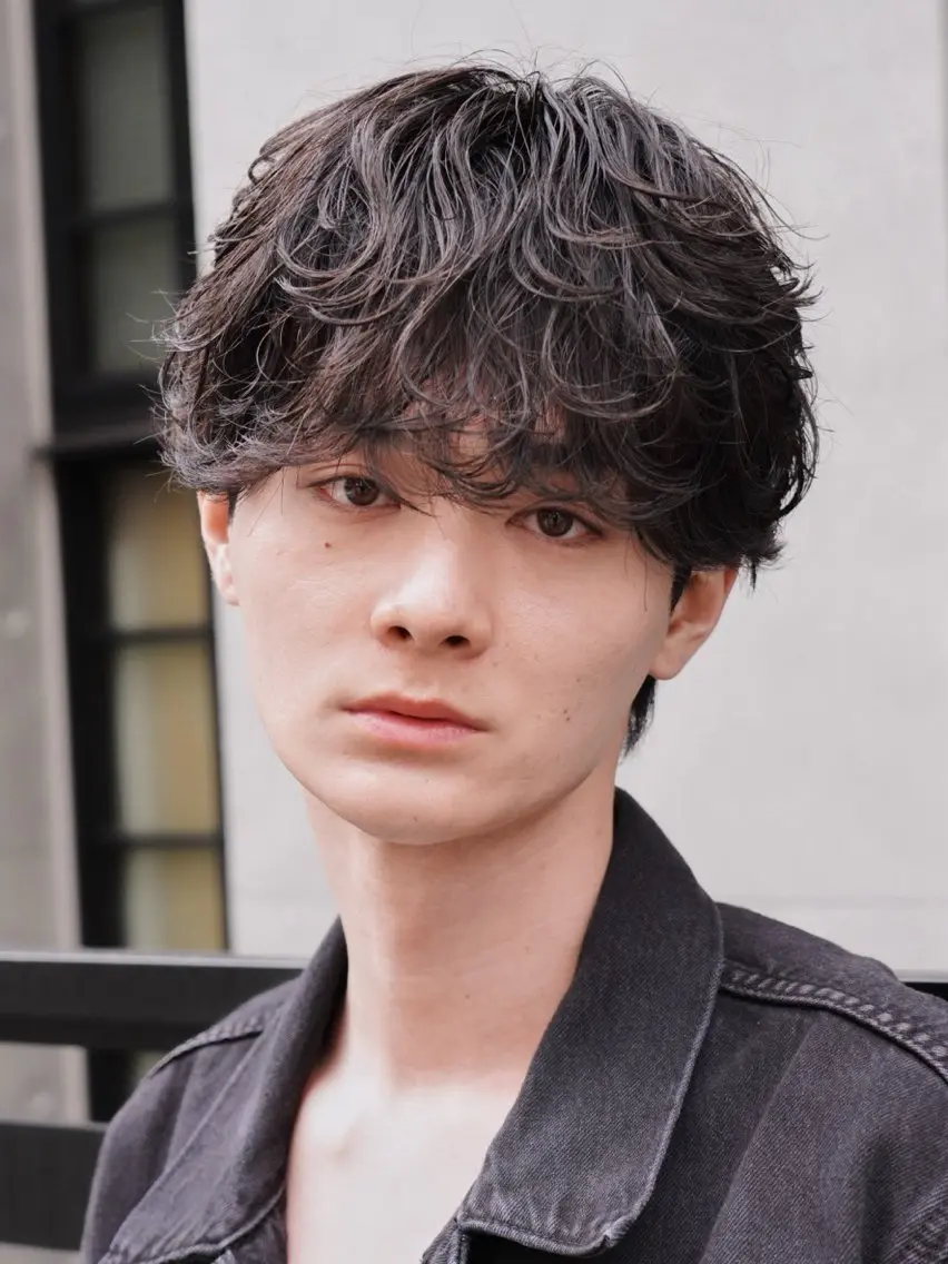 パーマ メンズ fifth 新谷 柚樹のヘアスタイル