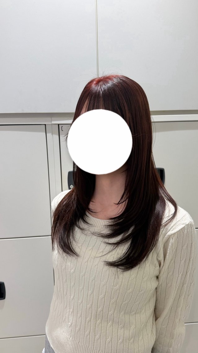 ロング ヘアカラー カラー/ 艶カラー/土屋圭汰のヘアスタイル