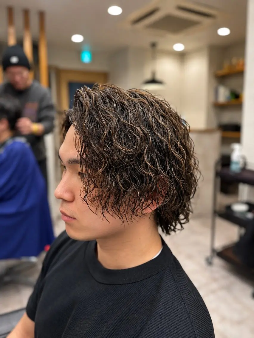 メンズ限定【似合わせカット＋サーフカール】眉カット付きの写真