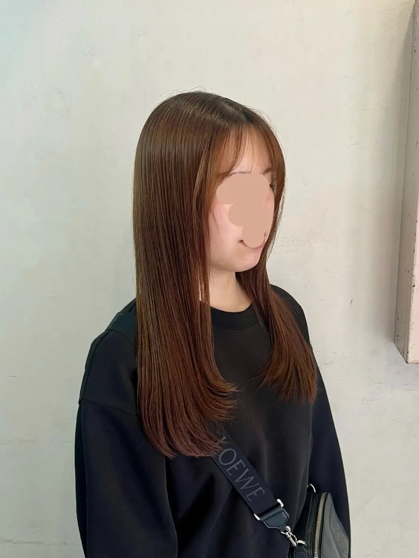 ロング レイヤーカット 横浜/カットモデル 佐藤桃香 🦥のヘアスタイル