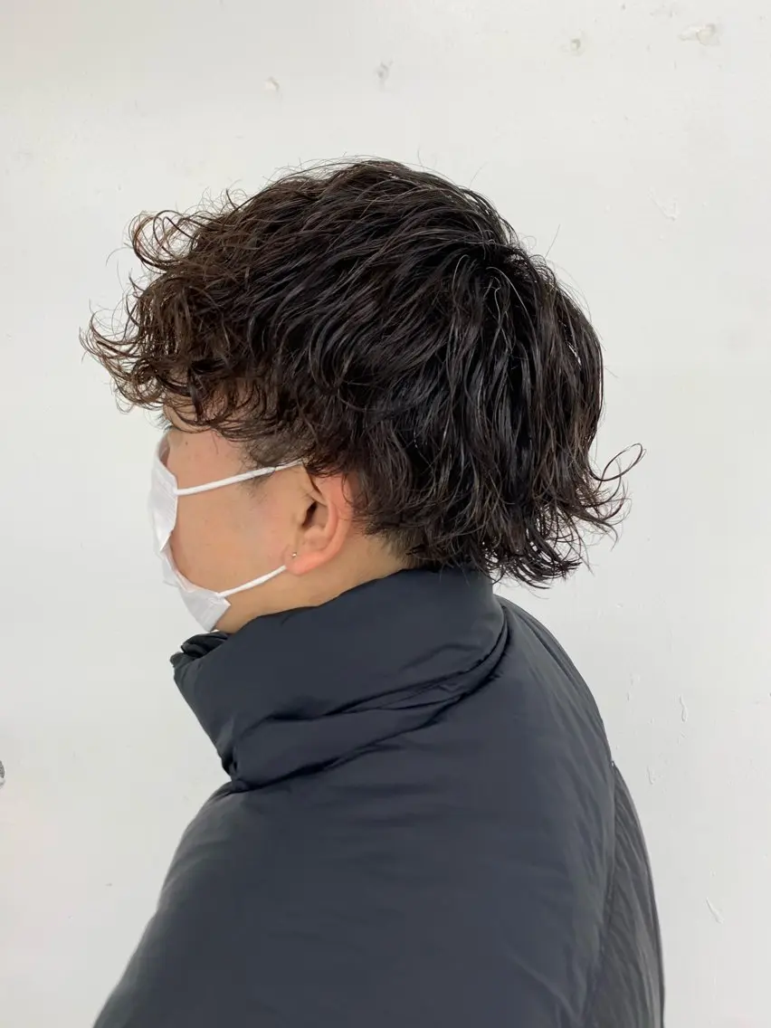 パーマ メンズ メンズパーマ 波巻きパーマ スパイラルパーマ カット パーマ 【メンズパーマ特化】 🍏網中勇喜のヘアスタイル