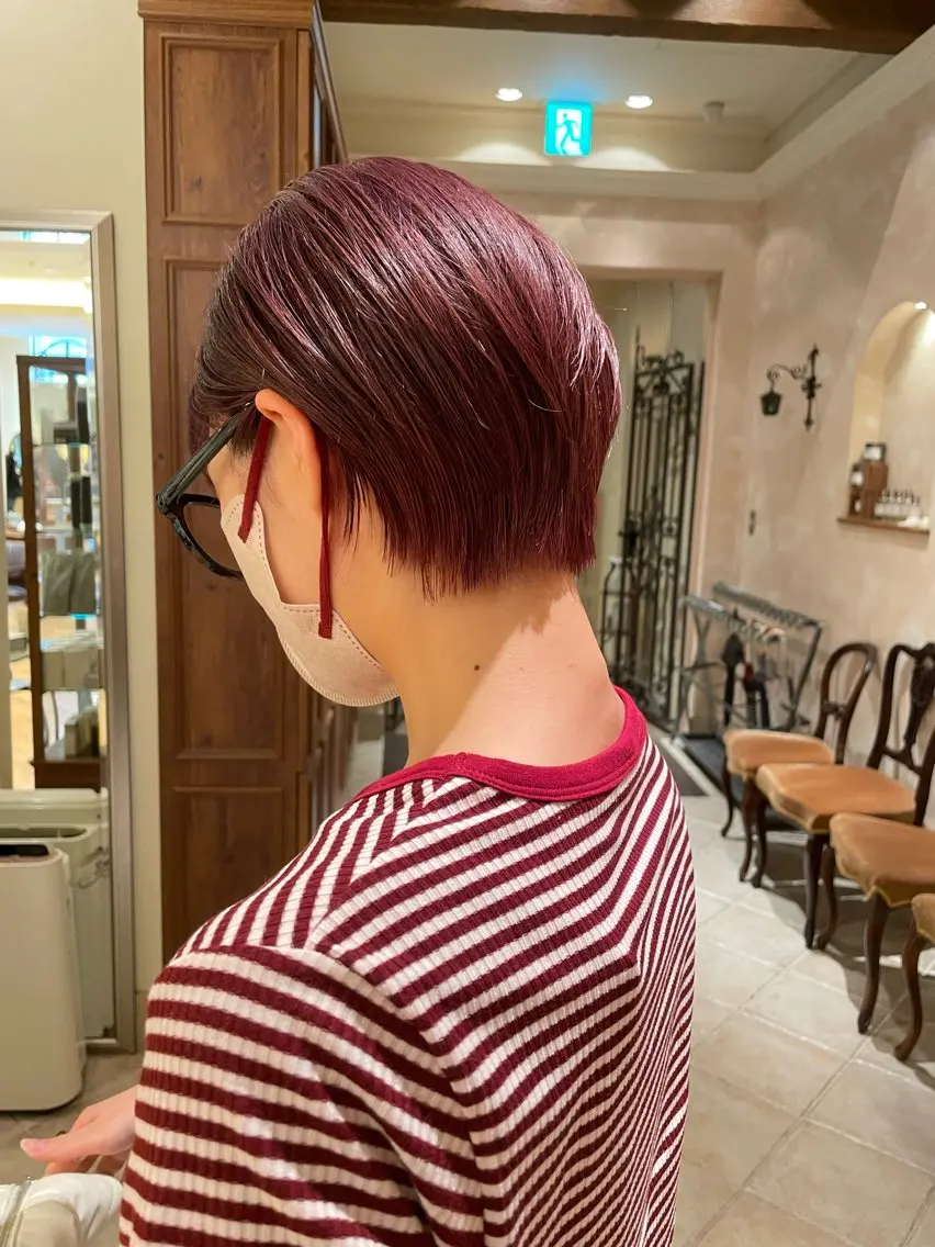 ショート ショートヘア カットモデル/ 大森弘貴のヘアスタイル