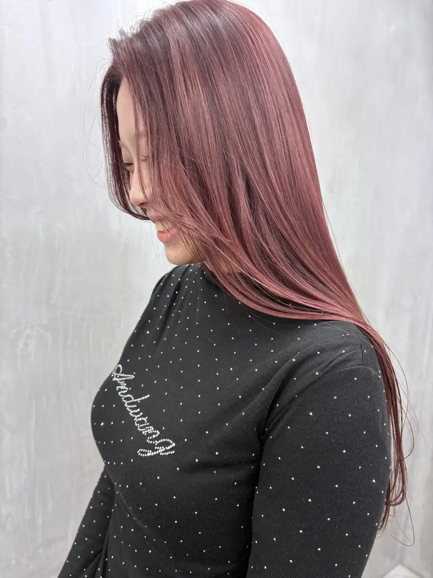 ロング カラー アヤノ/ 似合わせカット✂️のヘアスタイル