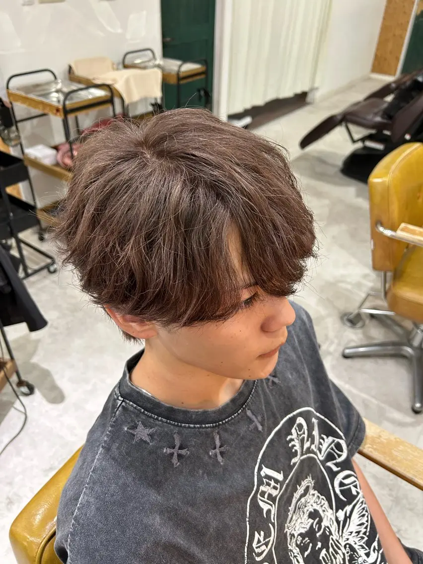 カラー ヘアアレンジ メンズ カット ヘアカラー 《海外ヘア特化》 早川 愛斗のヘアスタイル