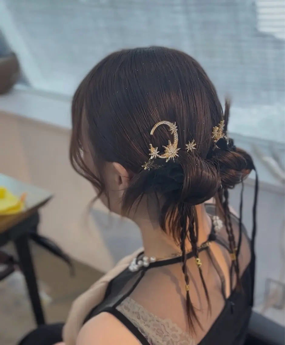 ヘアアレンジ KAHOE🍒 縮毛矯正/艶カラーのヘアスタイル