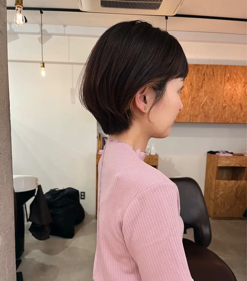 ショート ショートヘア 暖色/パーマ 🌼クニトウメイのヘアスタイル