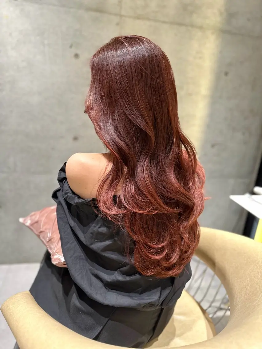 ロング カラー カット トリートメント 《髪質改善✖️オリー ブ🧸》小嶋拓也のヘアスタイル
