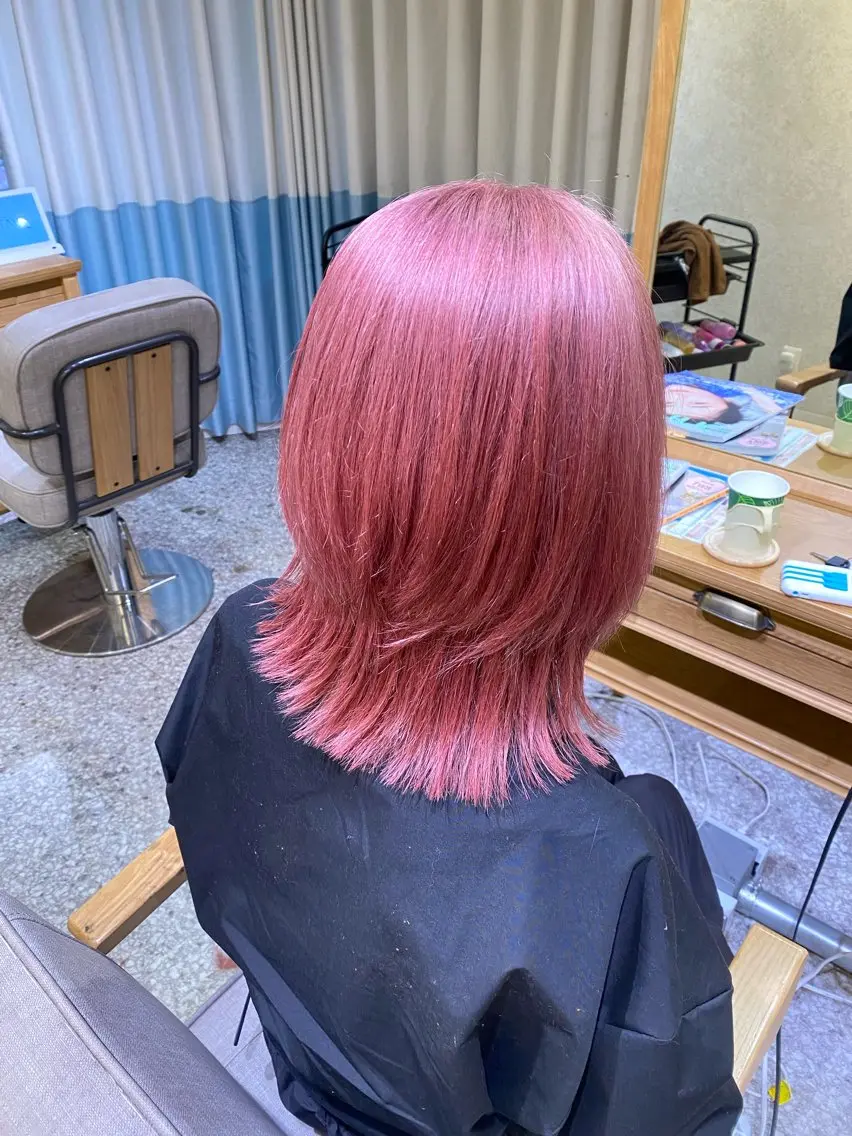 ミディアム 🫧ハイトーン/ 透明感🫧れいか🫧のヘアスタイル